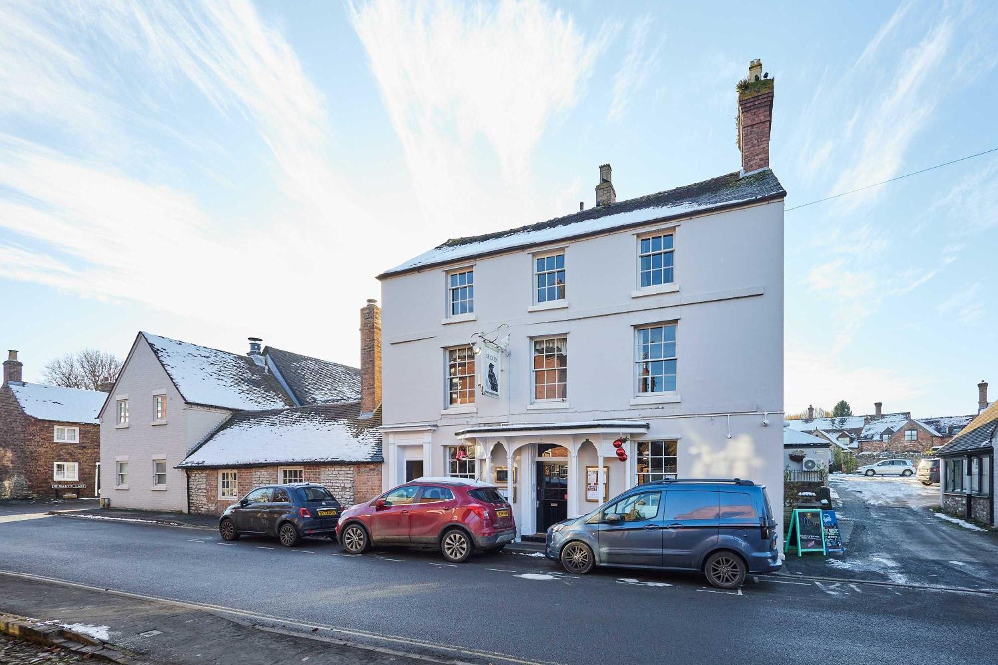 The Raven Hotel Much Wenlock Buitenkant foto