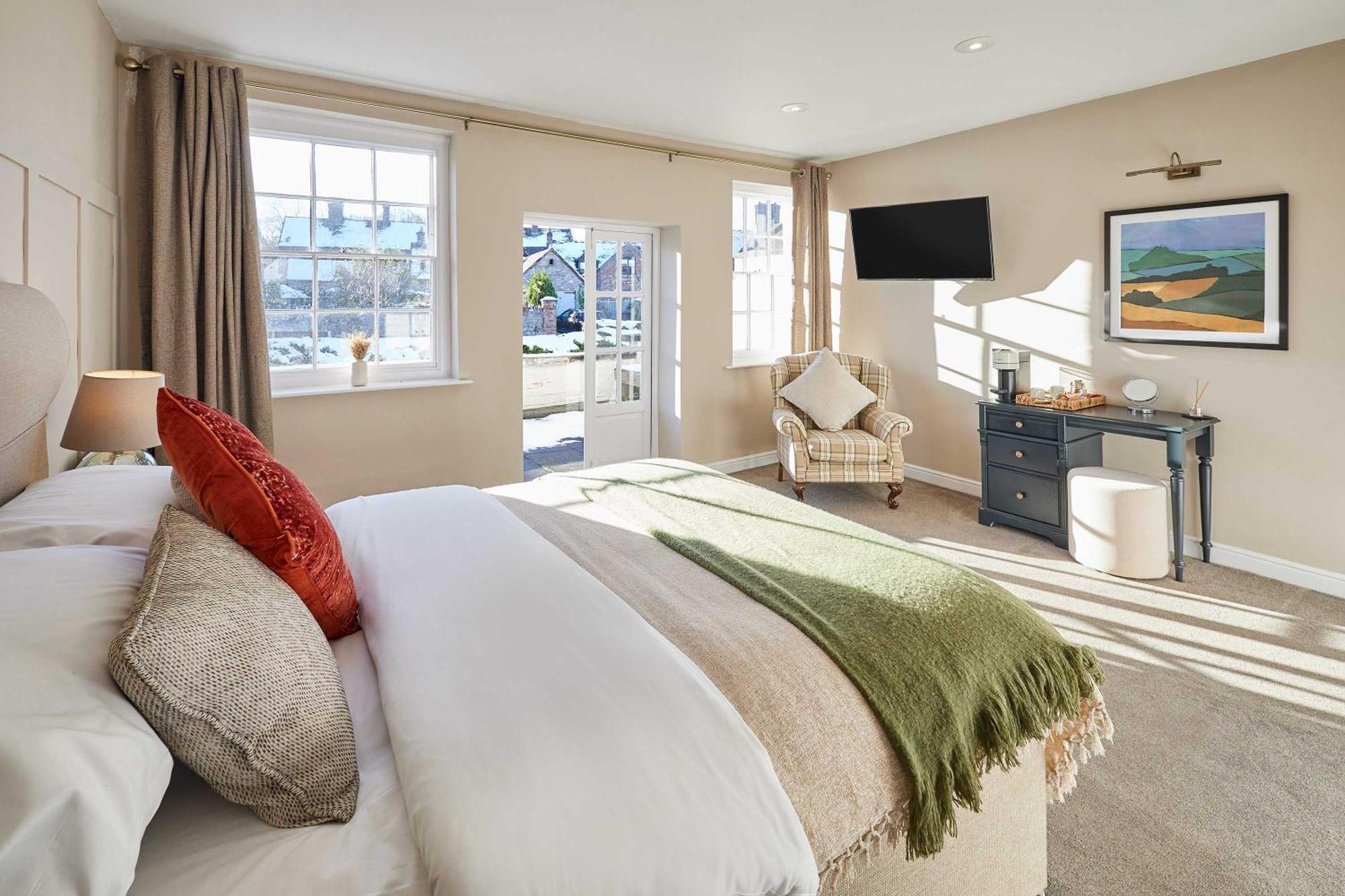 The Raven Hotel Much Wenlock Buitenkant foto